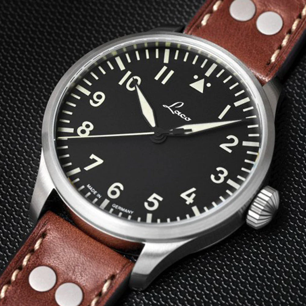 LACO PILOT WATCHES BASIC AUGSBURG 42 MM AUTOMATIC - Image 3